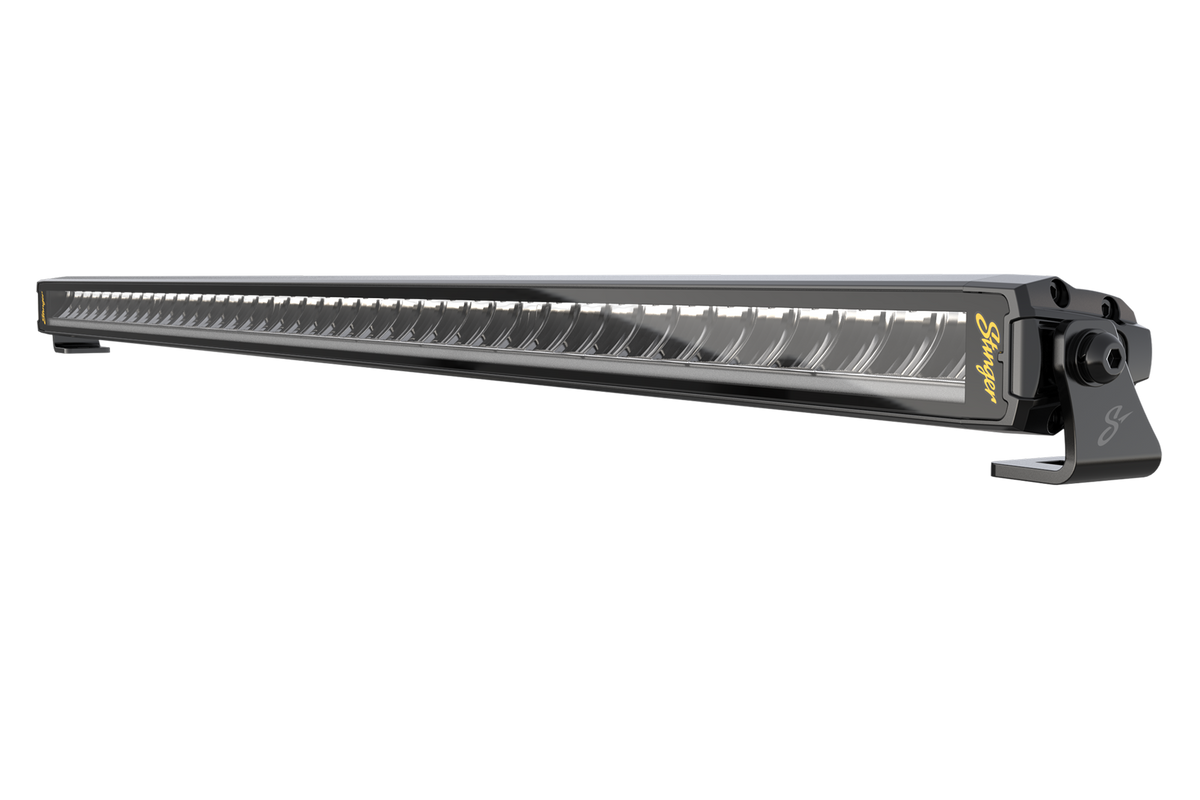 HEXCORE Universal 40" Straight LED Light Bar, Flood Beam with Amber & White Position Light | STL40LB Stinger