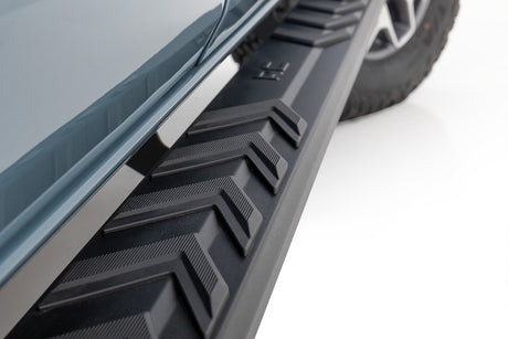BA2 Running Boards Side Step Bars 4-Door Ford Bronco 4WD (2021-2025) Rough Country