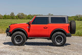 BA2 Running Boards Side Step Bars 2-Door Ford Bronco (2 Door) (21-25) Rough Country