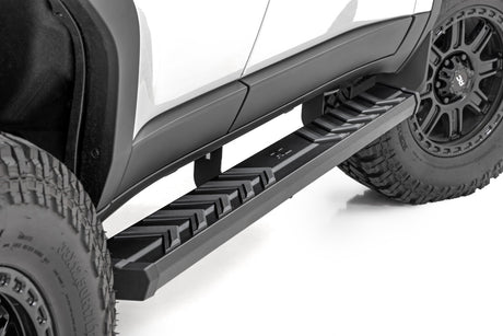 BA2 Running Boards Side Step Bars Toyota Land Cruiser 4WD (2024-2026) Rough Country