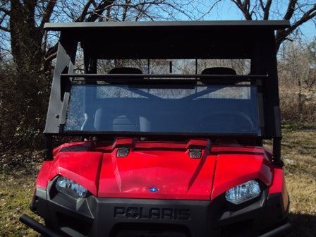 Sliding Windshield 2016-2026 Polaris Ranger 570-6 Crew (Round Roll bar) Fortress Pro