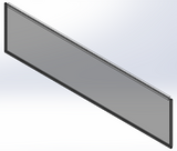 Lower sliding windshield for Polaris - 510309 Fortress Pro