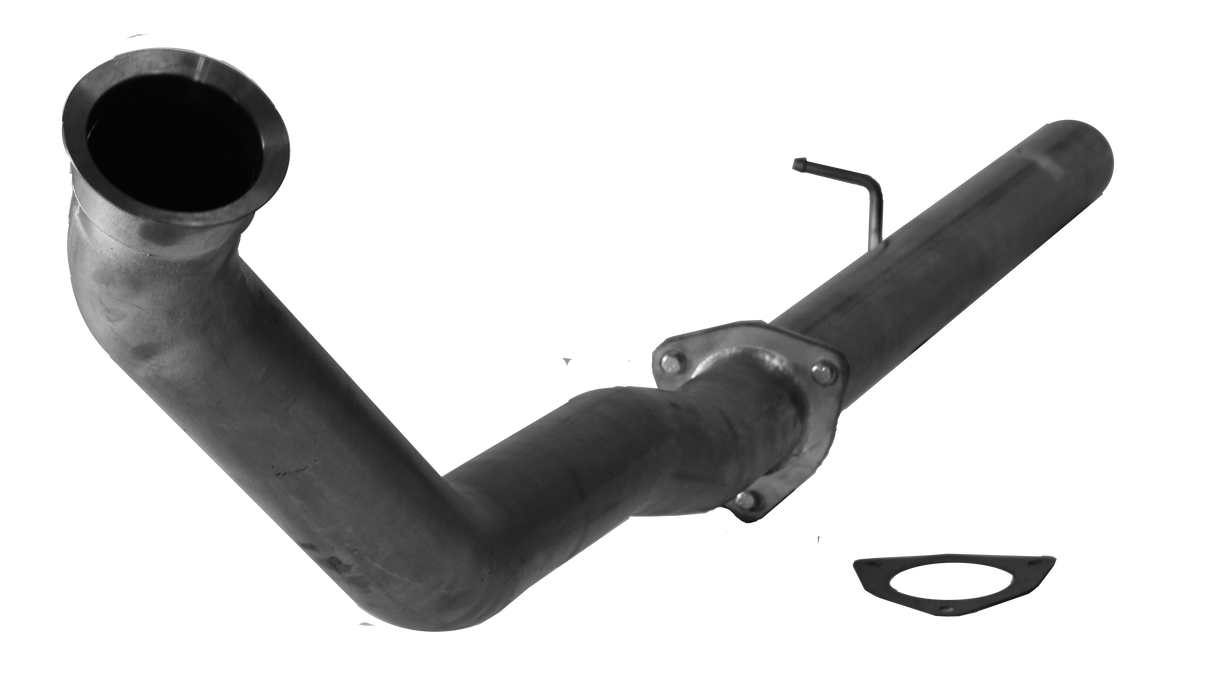 4" Cat & DPF Race Pipe w/ Flange | 2007-2012 Dodge 2500/3500 6.7L Cummins Mel's Manufacturing
