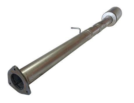 4" Cat &DPF/SCR Race Pipe | 2013-2018 Dodge 2500/3500 6.7L Cummins Mel's Manufacturing