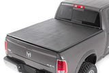 Soft Tri-Fold Bed Cover 5 Foot 7 Inch Bed Ram 1500 2WD/4WD (2009-2018 & Classic) Rough Country
