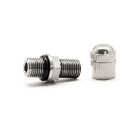 Carbonshocks Stainless Steel Schrader Valve Replacement