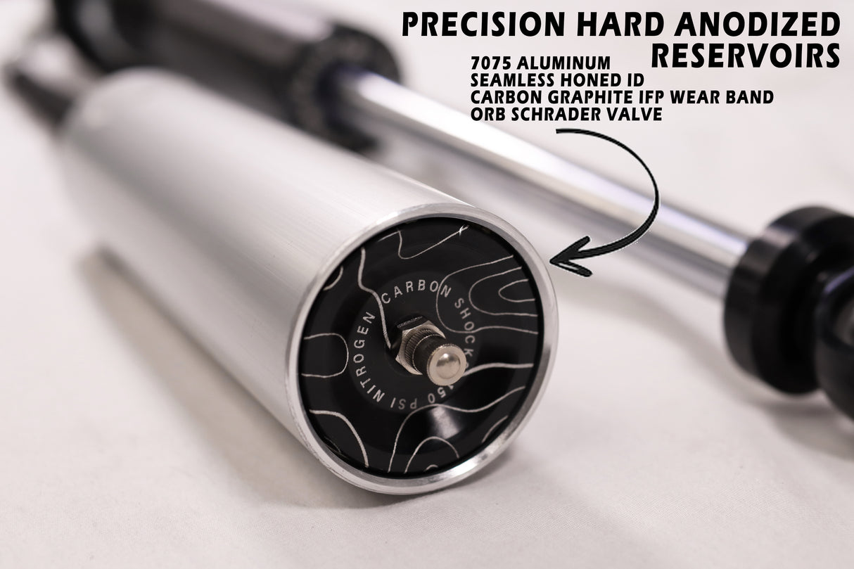 Carbon Shocks 2.5" Coilover Shock 14" Travel