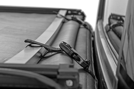 Soft Tri-Fold Bed Cover With & W/O OE Rails 6 Foot 7 Inch Bed Toyota Tundra (22-26) Rough Country