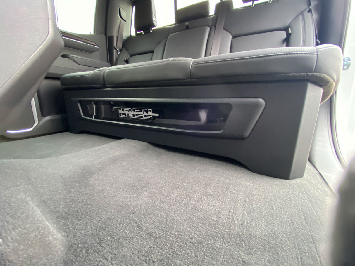 Custom Focal Utopia M Down-Firing Sub Enclosure: 2019–2026 GMC & Chevy Sounds Good Stereo