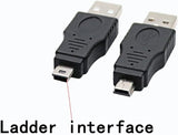 Male USB -> Male Mini USB Connector TekShack