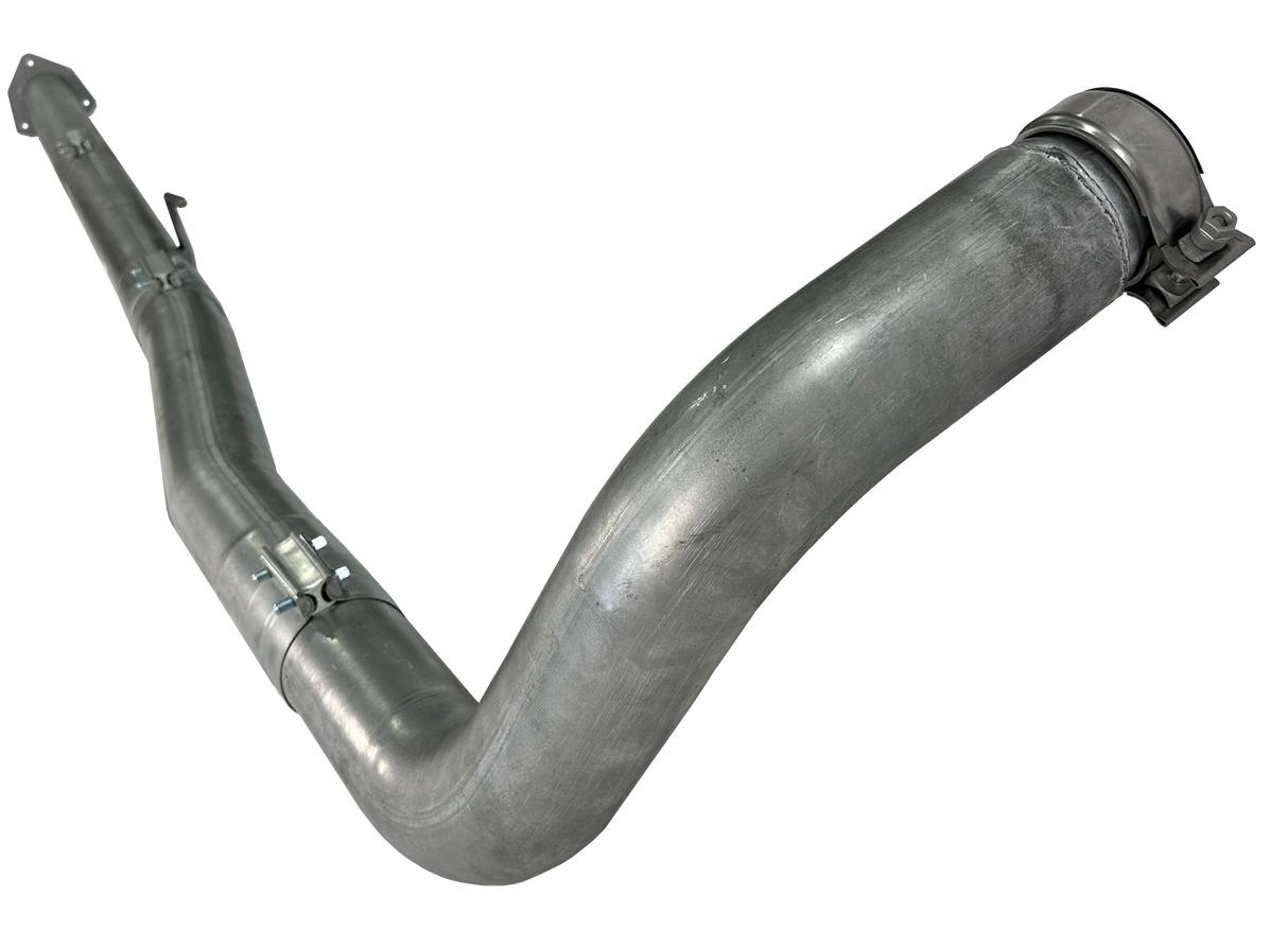 4" Turbo Back Race Pipe C&C | 2023-2026 Ford 6.7L Cab & Chassis Powerstroke Mel's Mfg.