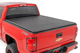 Soft Roll Up Bed Cover 5 Foot 9 Inch Bed Silverado/Sierra 1500 (14-18 & Classic) Rough Country