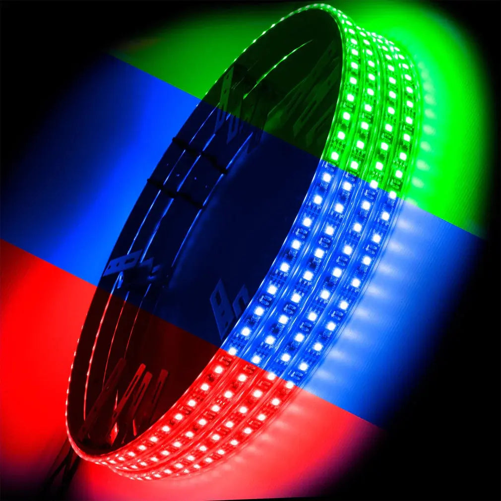 ORACLE LIGHTING LED ILLUMINATED WHEEL RINGS - COLORSHIFT oracle