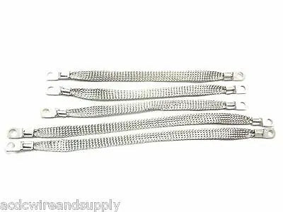 UNIVERSAL ENGINE GROUND STRAP 5 PC TRUCK/CAR SET U.S.A MADE 3-10" AND 2-13" ACDCWIREANDSUPPLY