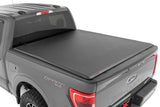 Soft Roll Up Bed Cover 5 Foot 7 Inch Bed Ford F-150/F-150 Lightning/Raptor (15-26) Rough Country