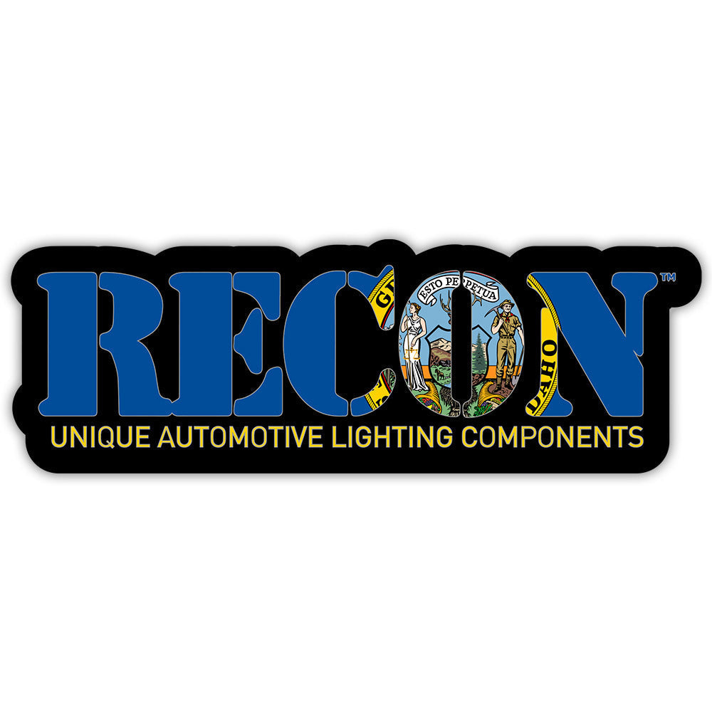 RECON U.S. State Decal Stickers - Choose Your State 7" x 2.75" Glossy Finish RECON RECON U.S. State Decal Stickers - Choose Your State 7" x 2.75" Glossy Finish RECON U.S. State Decal Stickers - Choose Your State 7" x 2.75" Glossy Finish RECON U.S. State Decal Stickers - Choose Your State 7" x 2.75" Glossy Finish RECON U.S. State Decal Stickers - Choose Your State 7" x 2.75" Glossy Finish
