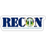 RECON U.S. State Decal Stickers - Choose Your State 7" x 2.75" Glossy Finish RECON RECON U.S. State Decal Stickers - Choose Your State 7" x 2.75" Glossy Finish RECON U.S. State Decal Stickers - Choose Your State 7" x 2.75" Glossy Finish RECON U.S. State Decal Stickers - Choose Your State 7" x 2.75" Glossy Finish RECON U.S. State Decal Stickers - Choose Your State 7" x 2.75" Glossy Finish
