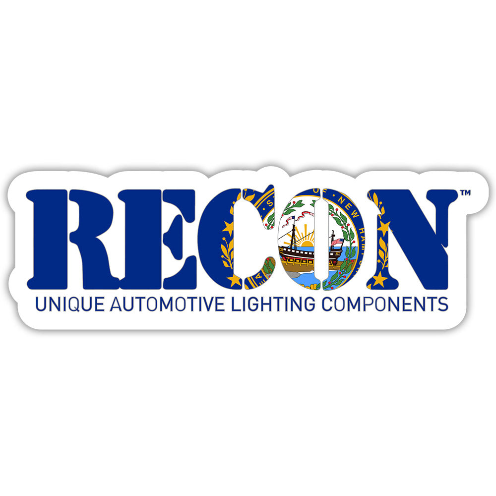 RECON U.S. State Decal Stickers - Choose Your State 7" x 2.75" Glossy Finish RECON RECON U.S. State Decal Stickers - Choose Your State 7" x 2.75" Glossy Finish RECON U.S. State Decal Stickers - Choose Your State 7" x 2.75" Glossy Finish RECON U.S. State Decal Stickers - Choose Your State 7" x 2.75" Glossy Finish RECON U.S. State Decal Stickers - Choose Your State 7" x 2.75" Glossy Finish