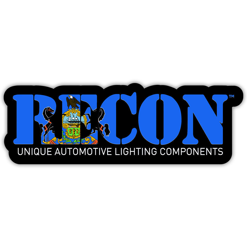 RECON U.S. State Decal Stickers - Choose Your State 7" x 2.75" Glossy Finish RECON RECON U.S. State Decal Stickers - Choose Your State 7" x 2.75" Glossy Finish RECON U.S. State Decal Stickers - Choose Your State 7" x 2.75" Glossy Finish RECON U.S. State Decal Stickers - Choose Your State 7" x 2.75" Glossy Finish RECON U.S. State Decal Stickers - Choose Your State 7" x 2.75" Glossy Finish