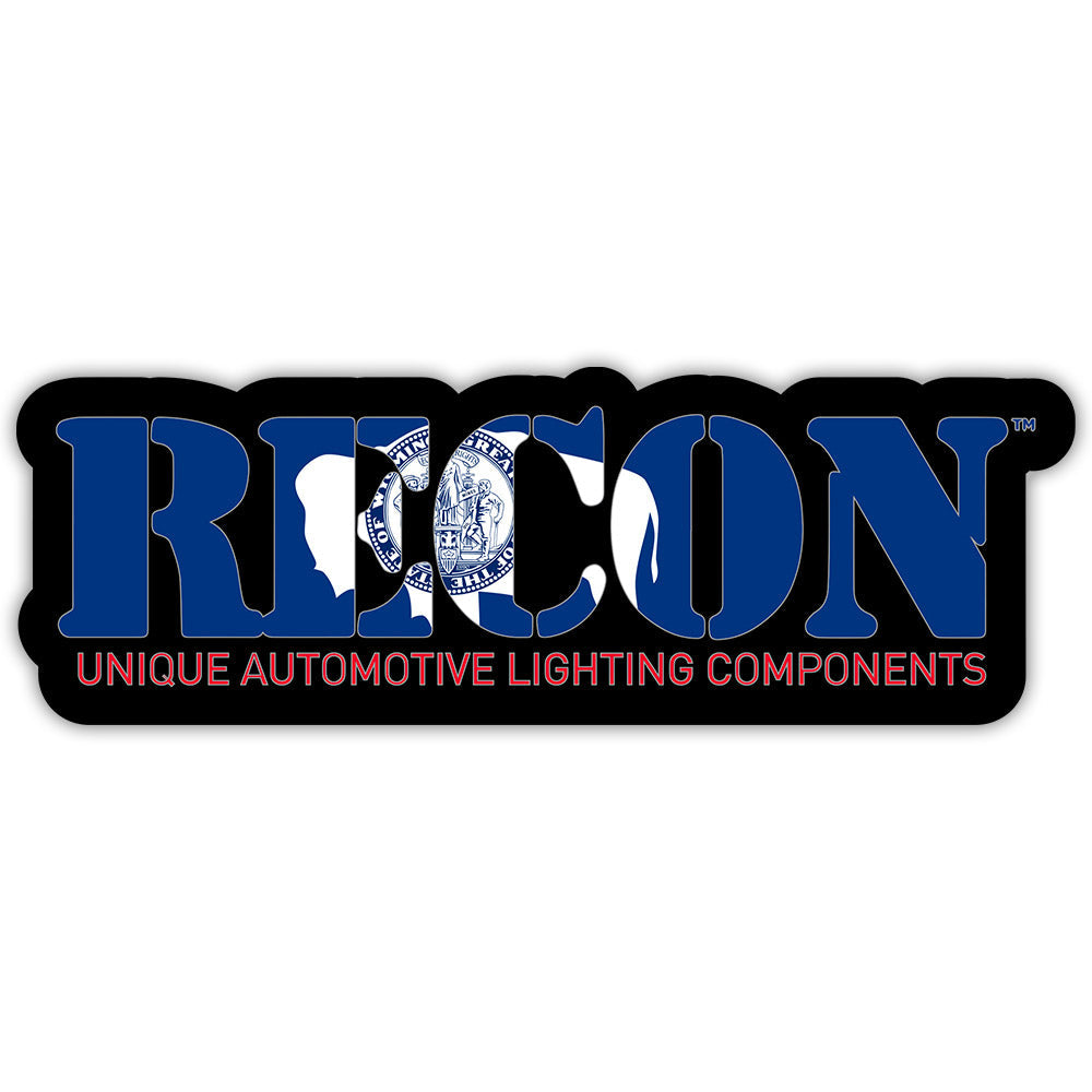 RECON U.S. State Decal Stickers - Choose Your State 7" x 2.75" Glossy Finish RECON RECON U.S. State Decal Stickers - Choose Your State 7" x 2.75" Glossy Finish RECON U.S. State Decal Stickers - Choose Your State 7" x 2.75" Glossy Finish RECON U.S. State Decal Stickers - Choose Your State 7" x 2.75" Glossy Finish RECON U.S. State Decal Stickers - Choose Your State 7" x 2.75" Glossy Finish