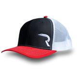 RECON "R" Trucker Snapback Hat - Navy / White / Red RECON RECON "R" Trucker Snapback Hat - Navy / White / Red RECON "R" Trucker Snapback Hat - Navy / White / Red RECON "R" Trucker Snapback Hat - Navy / White / Red RECON "R" Trucker Snapback Hat - Navy / White / Red