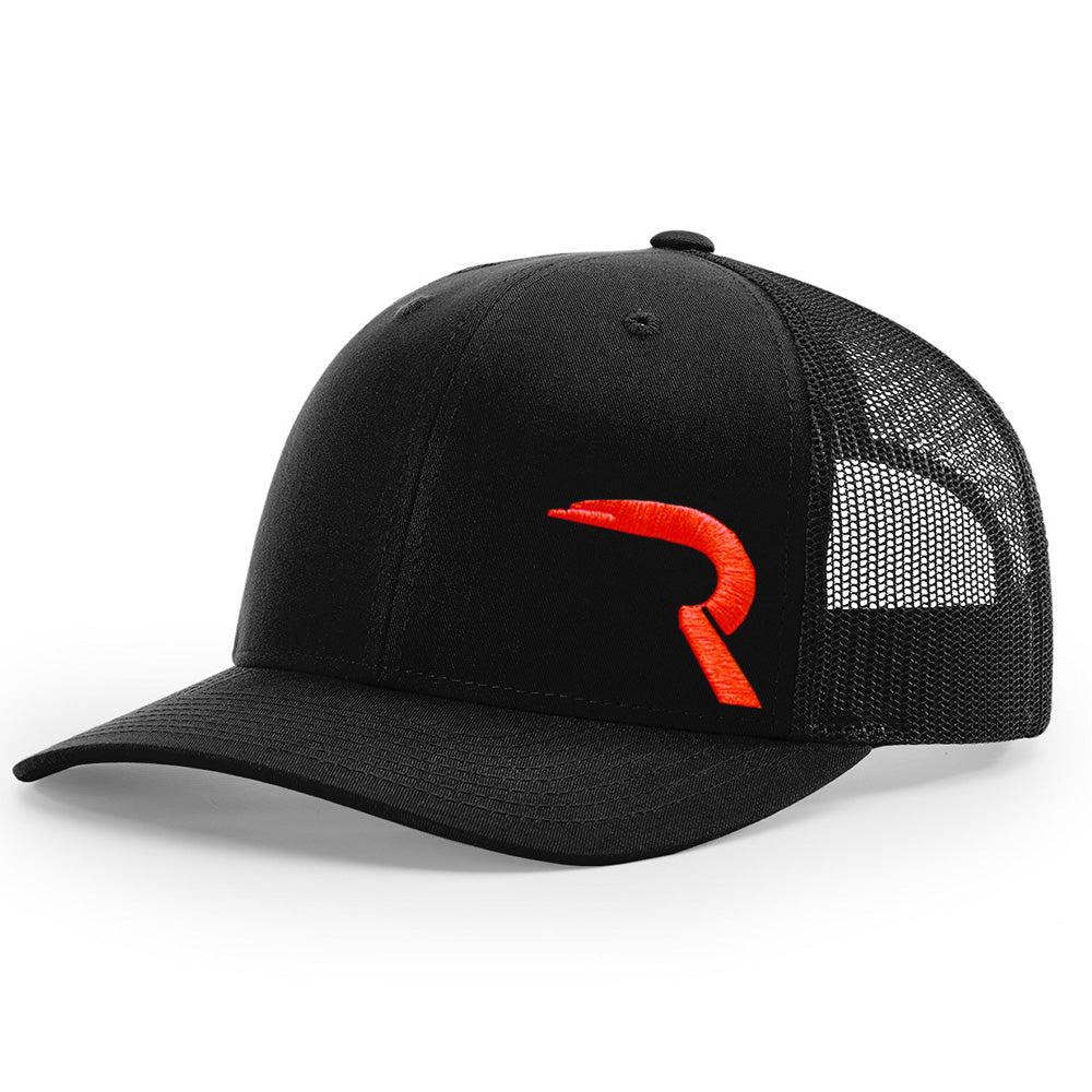 RECON "R" Trucker Snapback Hat - Black with Red Logo RECON RECON "R" Trucker Snapback Hat - Black with Red Logo RECON "R" Trucker Snapback Hat - Black with Red Logo RECON "R" Trucker Snapback Hat - Black with Red Logo RECON "R" Trucker Snapback Hat - Black with Red Logo