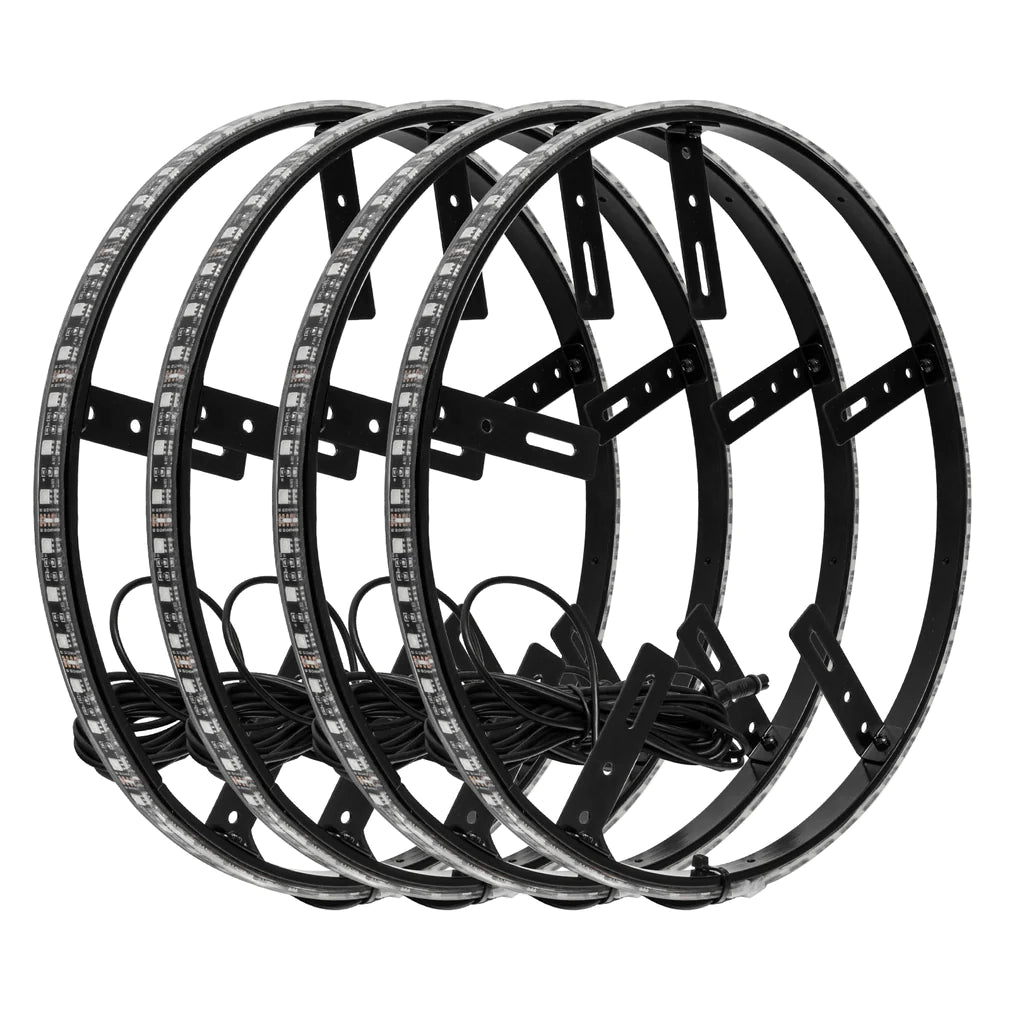 ORACLE LIGHTING LED ILLUMINATED WHEEL RINGS - UTV, ATV & SXS VEHICLES