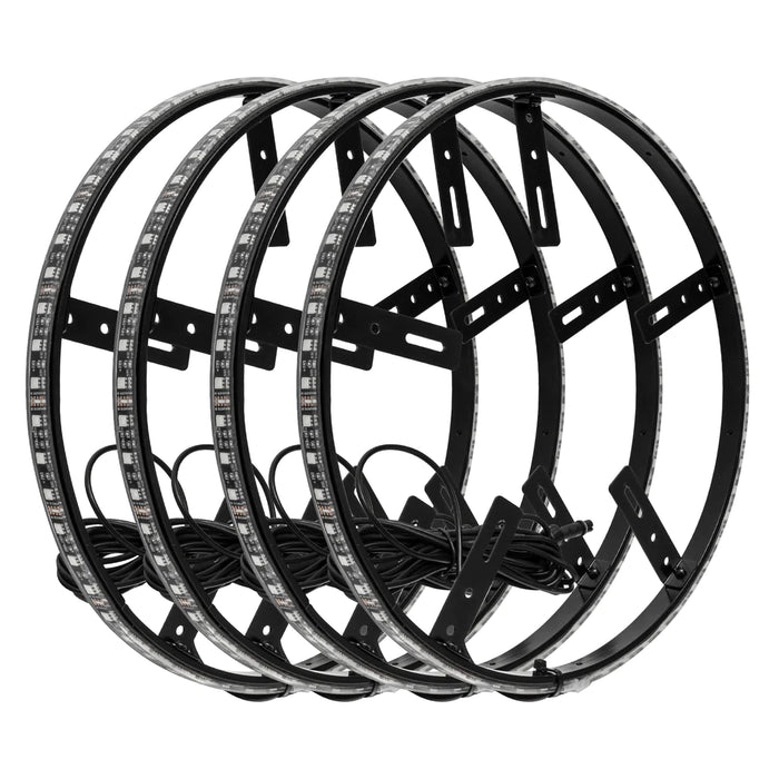 ORACLE LIGHTING LED ILLUMINATED WHEEL RINGS - UTV, ATV & SXS VEHICLES