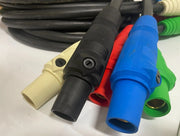CAM LOCK #2 TYPE SC Entertainment ,Generator Power Cables 50' EA M/F BONDED AC/DC WIRE AND SUPPLY