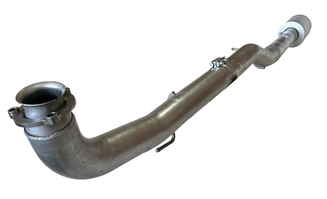 4" Cat & DPF Race Pipes | 2015.5-2016 GM 2500/3500 6.6L DURAMAX Mel's Manufacturing