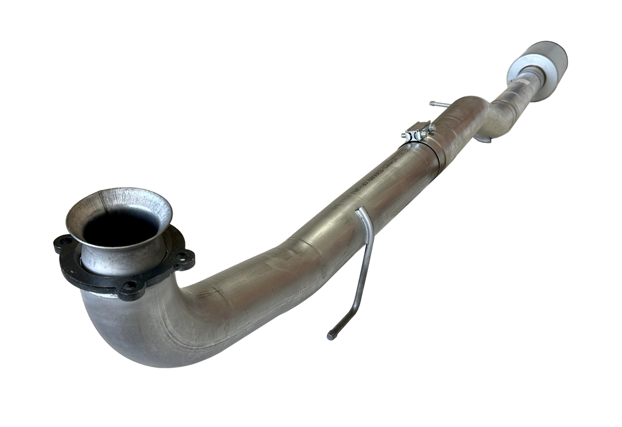4" Cat & DPF Race Pipes | 2017-2026 GM 2500/3500 6.6L DURAMAX L5P Mel's Manufacturing