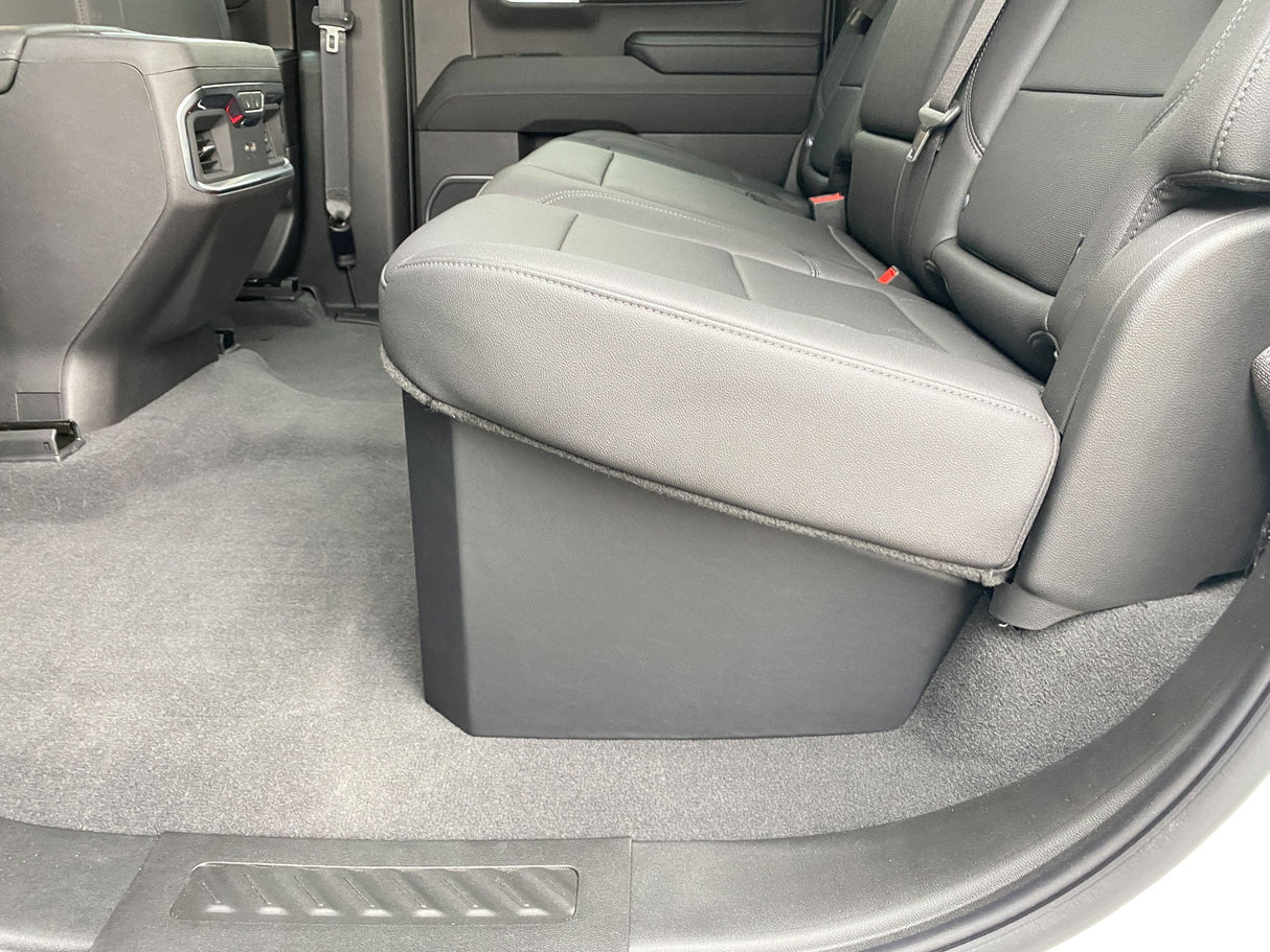 Custom JL Audio TW3 Dual 12-inch Down-Firing Sub Enclosure: 2019–2026 GMC & Chevy Sounds Good Stereo