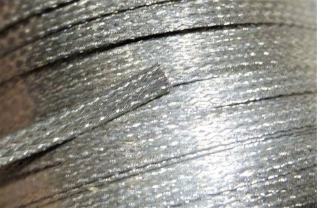 250' Ft Flat Braided Tinned Copper Wire 1/8" Wide Ground Strap USA ACDC