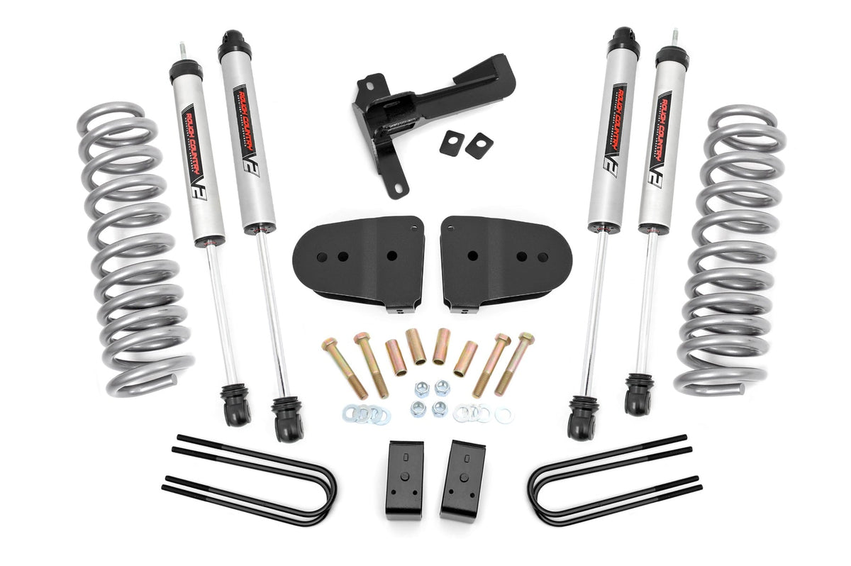 3 Inch Lift Kit V2 Front Diesel Coils Ford F-250 Super Duty 4WD (23-24) Rough Country