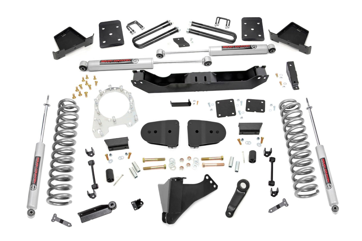 6 Inch Lift Kit Diesel No OVLD Ford F-250/F-350 Super Duty 4WD (23-25) Rough Country