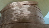 1000 FEET 1/2 BRAIDED GROUND STRAP GROUNDING BARE PURE COPPER FLAT BRAID IN USA ACDC