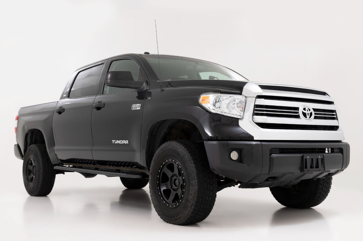 RPT2 Running Board Crew Cab Black Toyota Tundra 2WD/4WD (2007-2021) Rough Country
