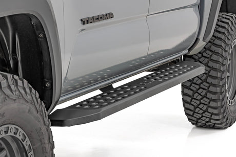 RPT2 Running Board Double Cab Black Toyota Tacoma 2WD/4WD (2016-2023) Rough Country