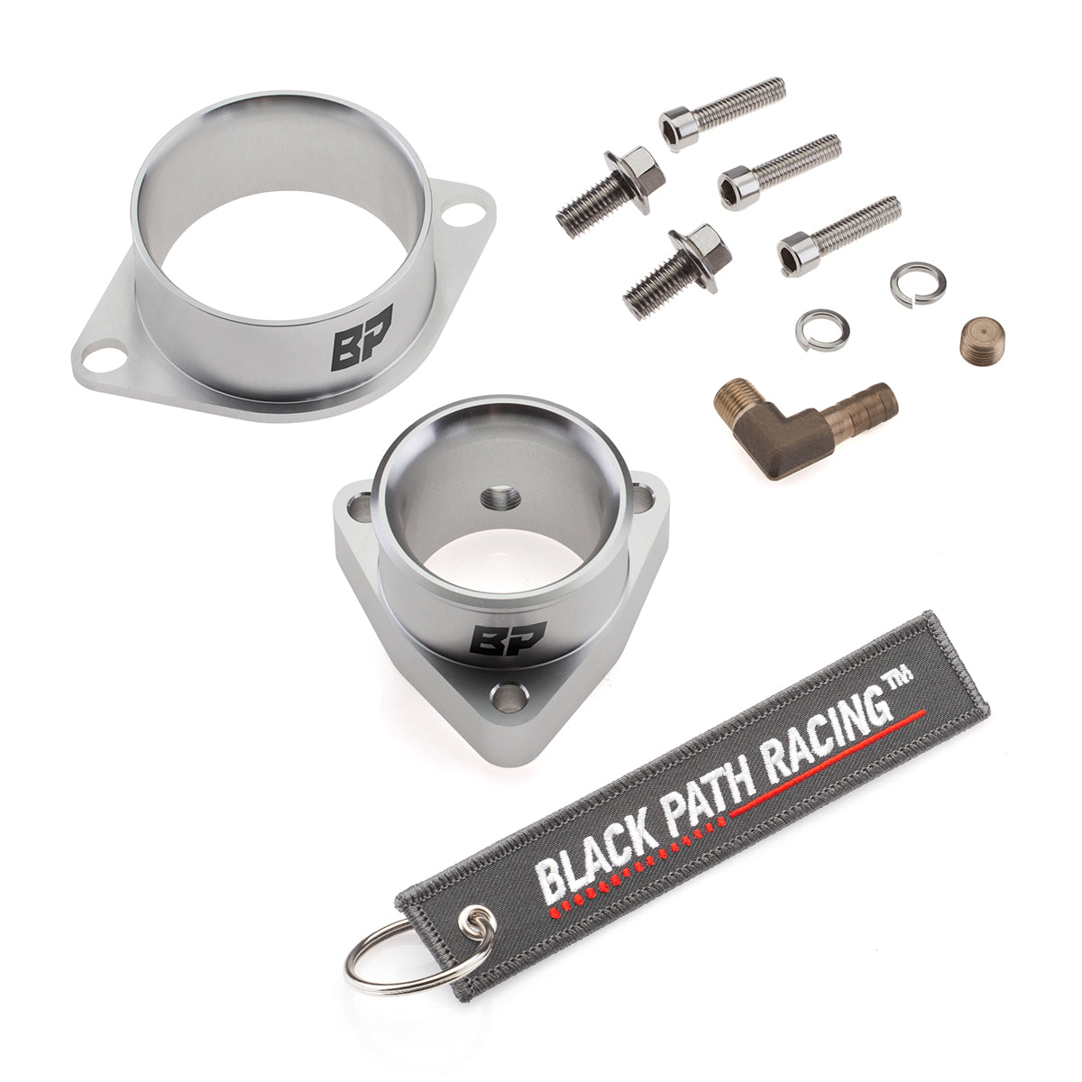 Universal Turbo Compressor Inlet + Outlet Adapter Flange Fits Mitsubishi