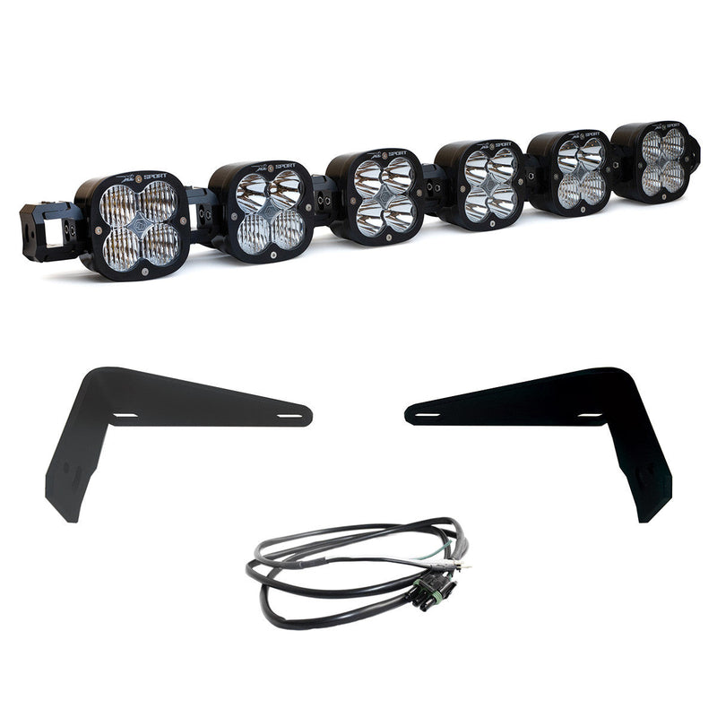 Baja Designs 6XL Linkable Bumper Light Kit- w/ OEM Steel Bumper I '21- Current Ford Bronco