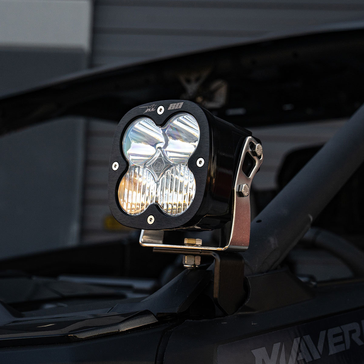 Baja Design Can-Am, Maverick R, XL80 A-Pillar Kit Baja Designs