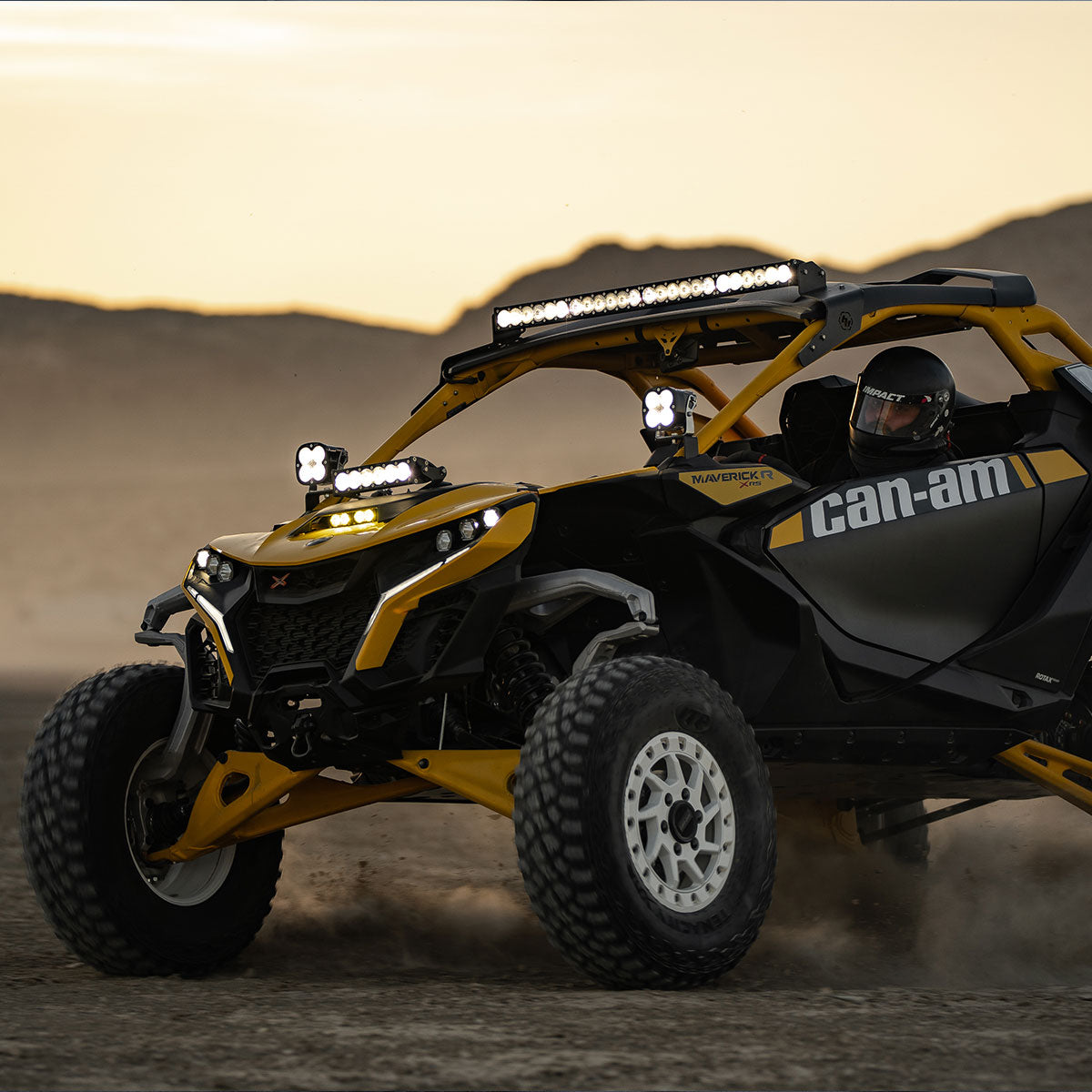 Baja Design Can-Am, Maverick R, 40" OnX6+ Roof Mount Kit Baja Designs
