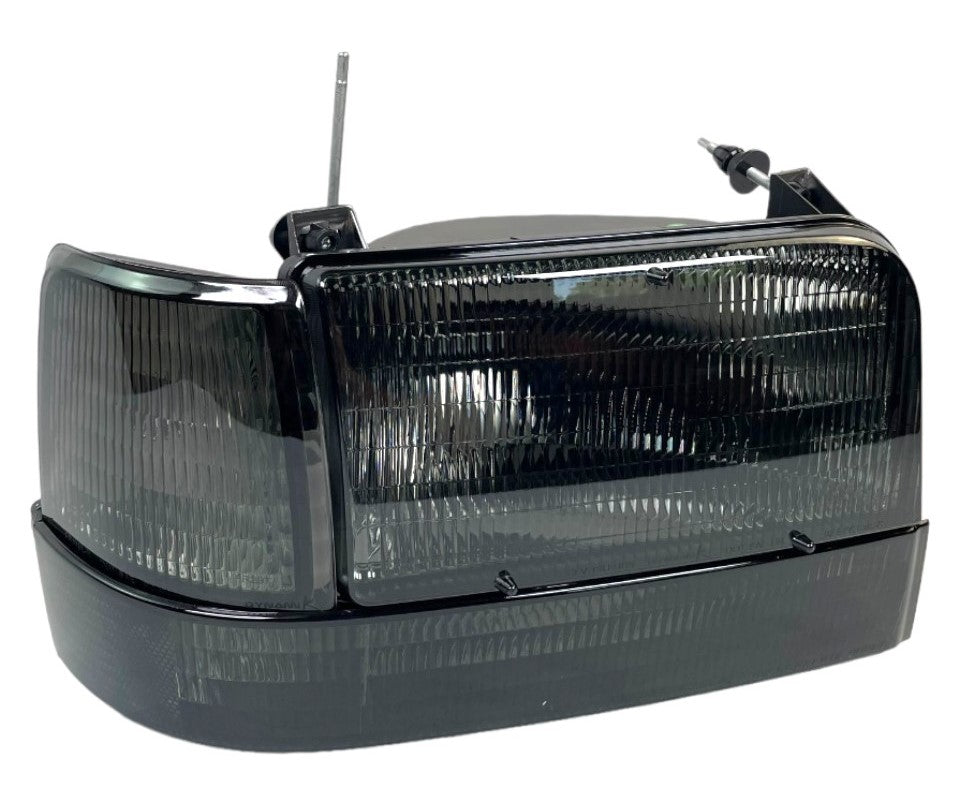 Complete Performance Smoked Diffused Headlight Kit - 1992-1997 Ford F-Series & Bronco Complete Performance