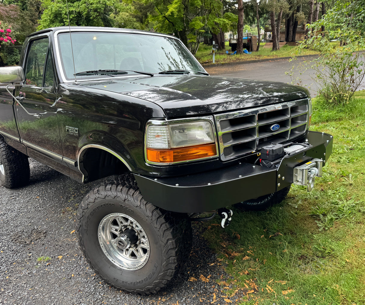 Engineered Vintage ‘GOAT' winch bumper - 1987-1997 Ford F-Series Engineered Vintage LLC