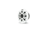 Kicker 45KM42 | 4" Marine Coaxial Speakers 2-Ohm - Charcoal & White Grilles (Pair) Kicker