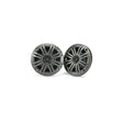 Kicker KM44 | 4" Marine Coaxial Speakers 4-Ohm - Charcoal & White Grilles (Pair) Kicker