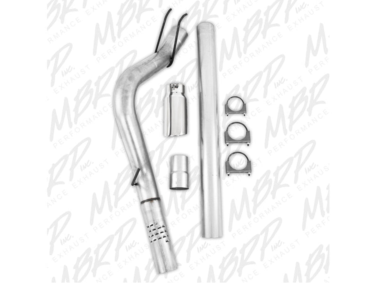 MBRP S6242AL 4" Installer Series Filter-Back Exhaust System, 2008-2010 Ford 6.4L Powerstroke (All Cabs & Beds) MBRP Exhaust