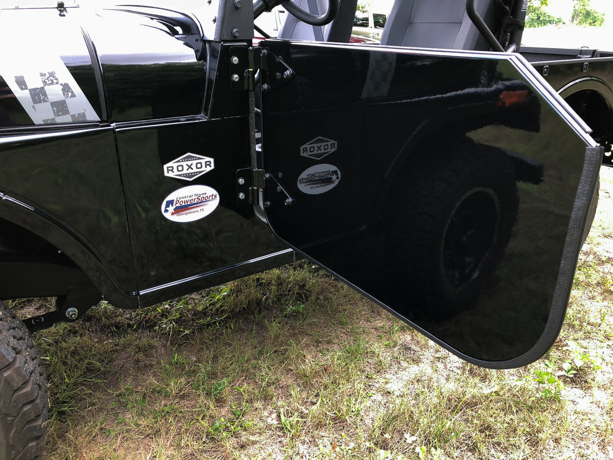 Half Doors - Gloss Black 2018-2020 Roxor Roxor - Extended ROPS Fortress Pro