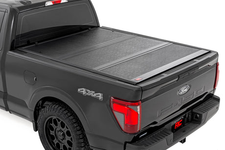 Hard Low Profile Bed Cover 6 Foot 7 Inch Bed Ford F-150 2WD/4WD (2021-2026) Rough Country
