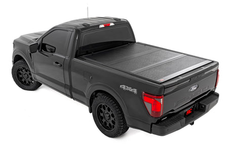 Hard Low Profile Bed Cover 6 Foot 7 Inch Bed Ford F-150 2WD/4WD (2021-2026) Rough Country